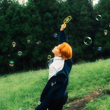 Схема вышивки «Jimin × The Most Beautiful Moment in Life»