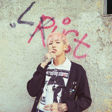 Схема вышивки «RM × The Most Beautiful Moment in Life»