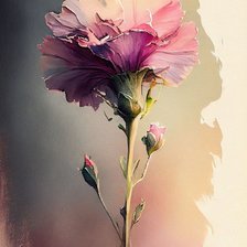 Схема вышивки «Гвоздика»