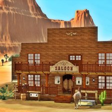 Схема вышивки «Дикий запад»