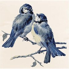 Схема вышивки «Душевный разговор»