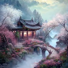 Схема вышивки «Восточная сказка»