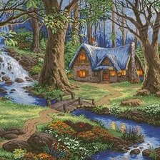 Схема вышивки «Природа»