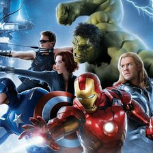 Схема вышивки «Мстители»