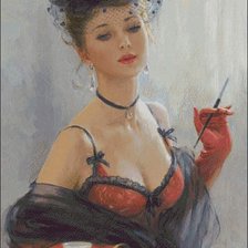 Схема вышивки «Bella»