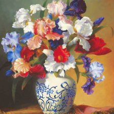 Схема вышивки «Irisi»