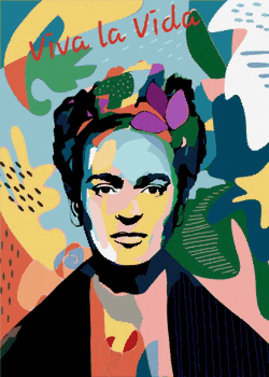 Фрида Кало - портрет, фрида, кало - предпросмотр