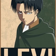 Схема вышивки «Леви Акерман»