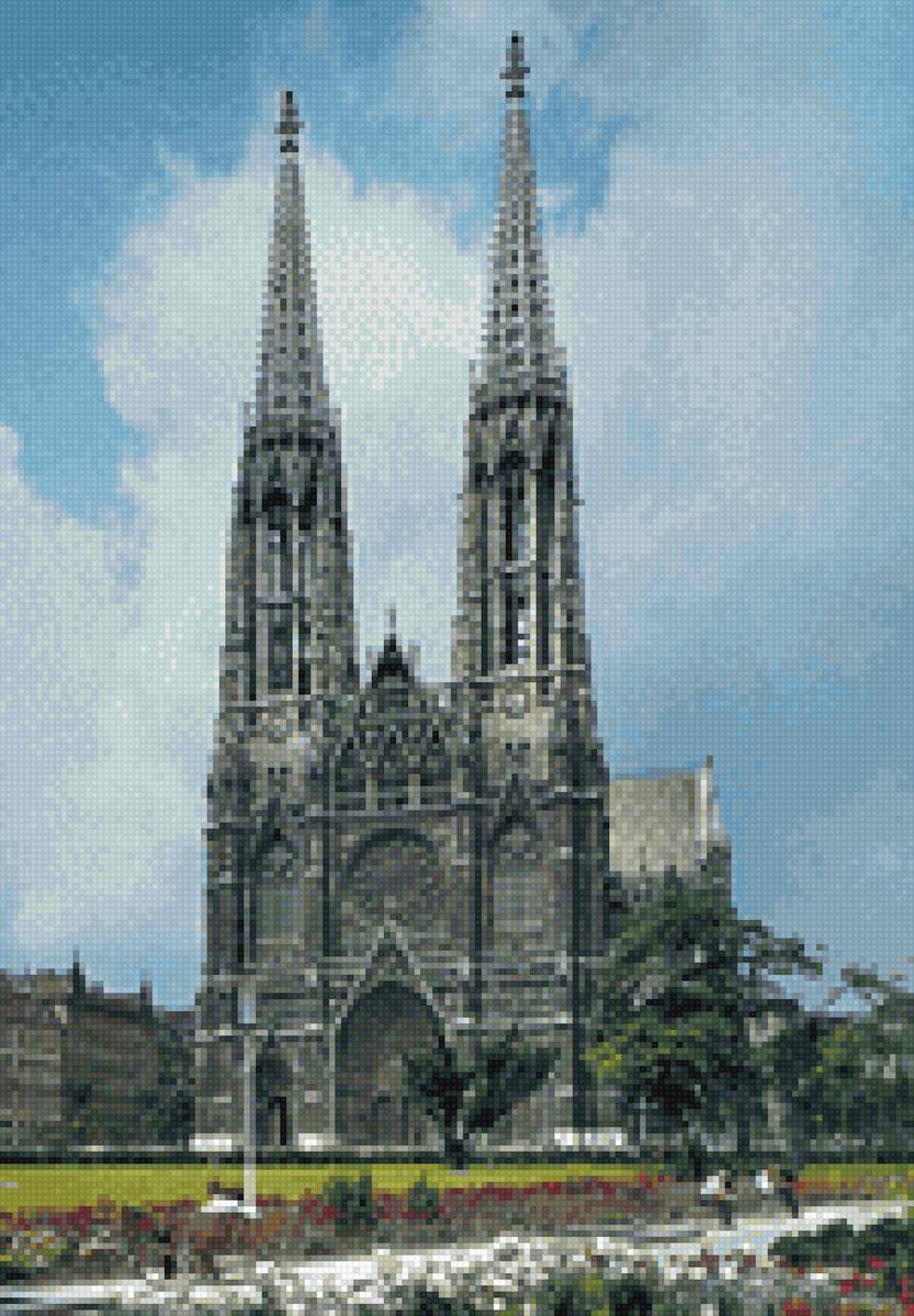 вотивкирхе - австрия вена - предпросмотр