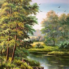 Схема вышивки «Лето»