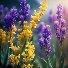 Схема вышивки «Цветы»