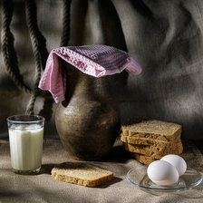 Схема вышивки «Деревенский завтрак»