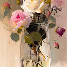 Схема вышивки «Роэы»