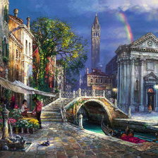 Схема вышивки «Венеция»