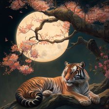 Схема вышивки «Cọp»