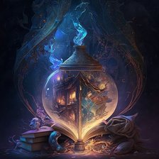 Схема вышивки «Фэнтези.»