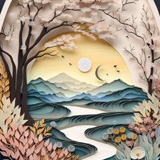 Схема вышивки «День»