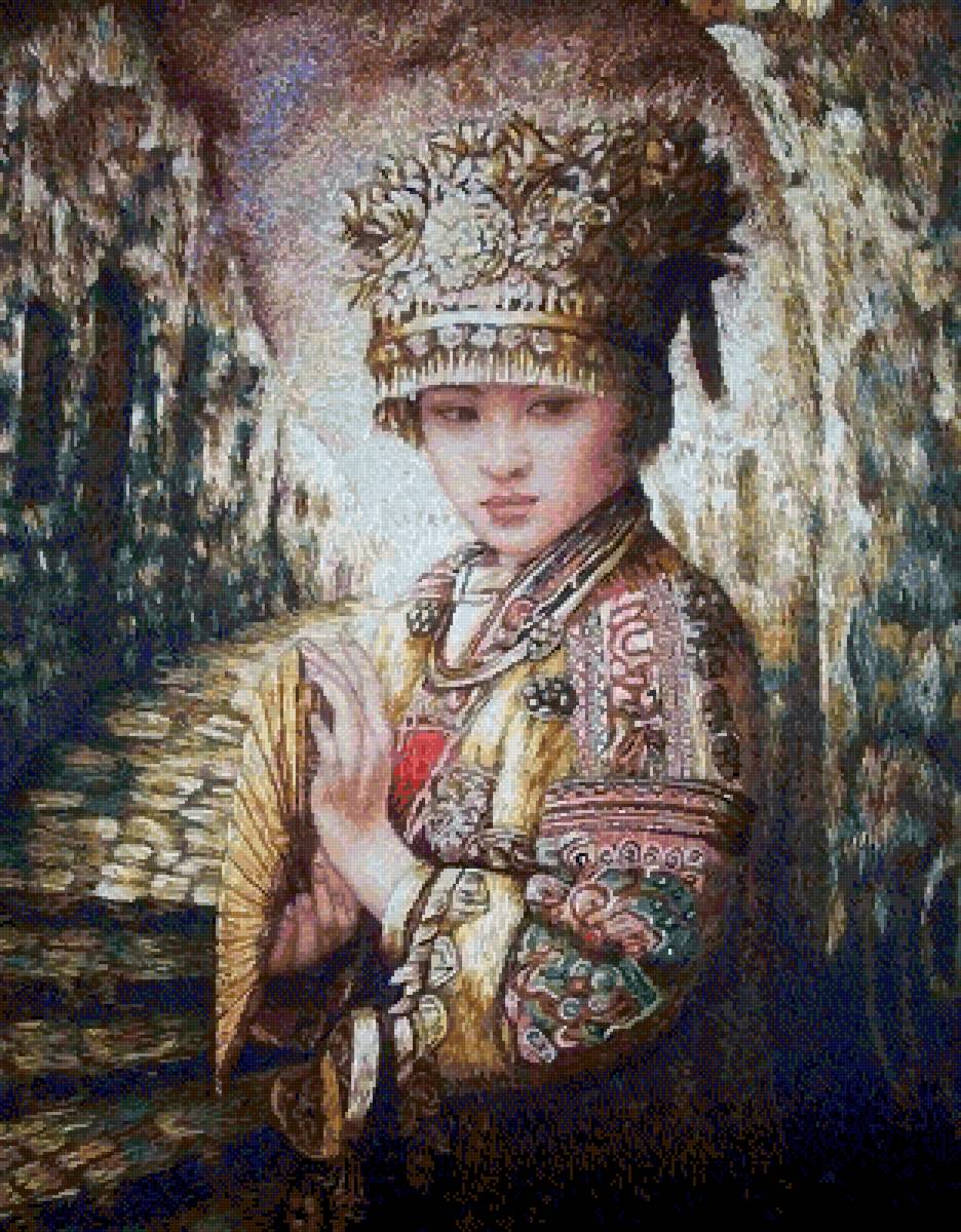 Китай девушка - китай - предпросмотр