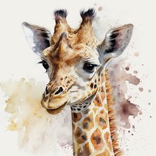 подушка жираф