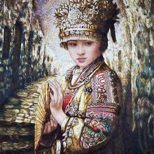 Схема вышивки «Китай»