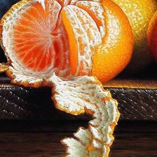 Схема вышивки «Мандарин»