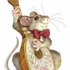 Схема вышивки «музыкант»