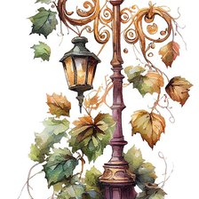 Схема вышивки «Волшебный фонарь»