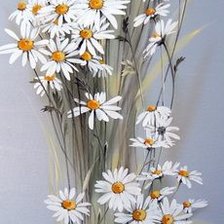 Схема вышивки «Ромашки»