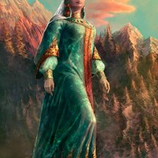 Схема вышивки «Хозяйка медной горы»