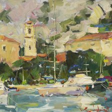 Схема вышивки «В Кожевников»