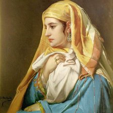 Portret, J.F.Portaels