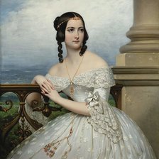 Схема вышивки «Portret, J.D. Court»