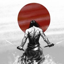 Схема вышивки «воин.китай»