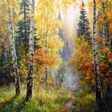 Схема вышивки «Осень»