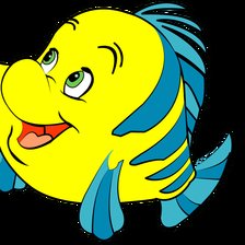 Схема вышивки «Рыбка»