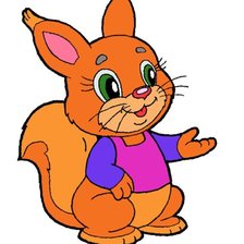 Схема вышивки «Бельчонок»