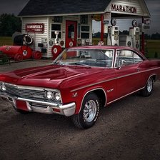 Схема вышивки «Chevrolet impala 1967»