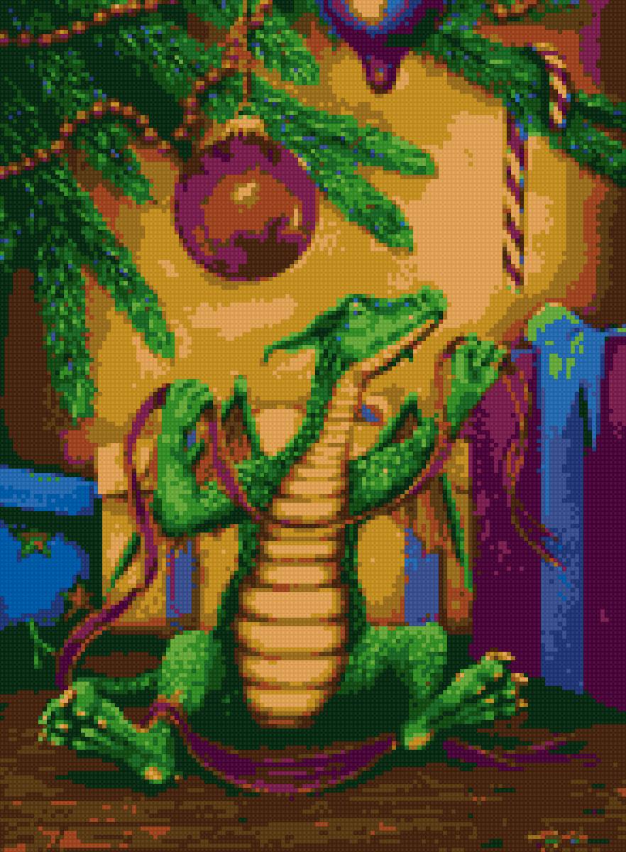 Новогодний дракон 2 - предпросмотр