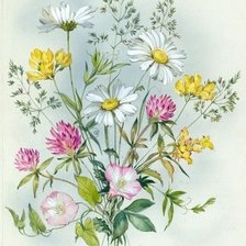 Схема вышивки «букетик»