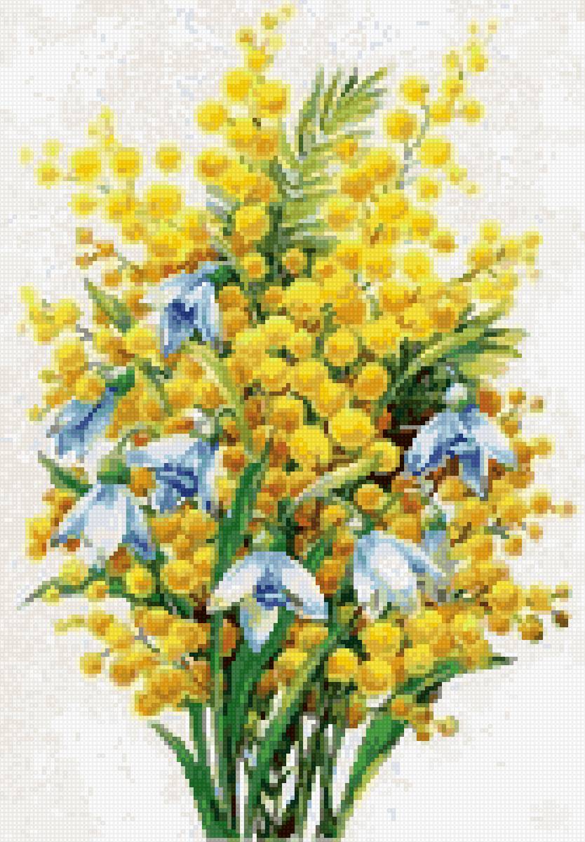 мимоза - весна - предпросмотр