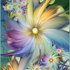 Схема вышивки «абстракция»