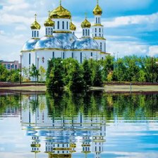 Схема вышивки «Отражение»