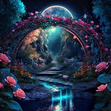 Схема вышивки «лунная фантазия 2»