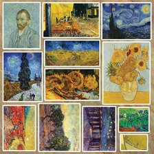 Схема вышивки «Ван Гог»