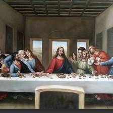 Схема вышивки «Тайная вечера»