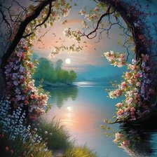 Схема вышивки «Thiên nhiê»