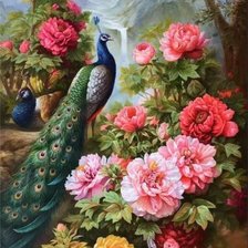 Схема вышивки «Đơn và công»