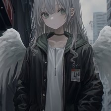 Схема вышивки «Девушка»