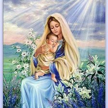 Схема вышивки «Мамина радость»