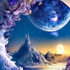 Схема вышивки «Trăng»